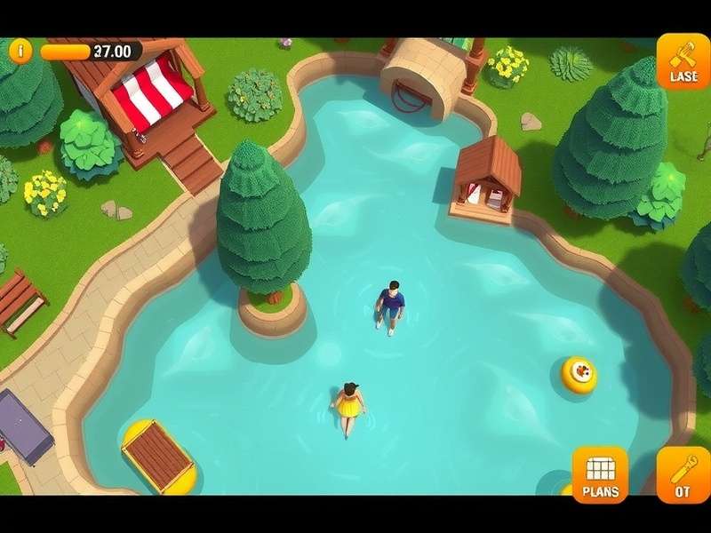 Riverside Relaxation Retreat main gameplay screenshot